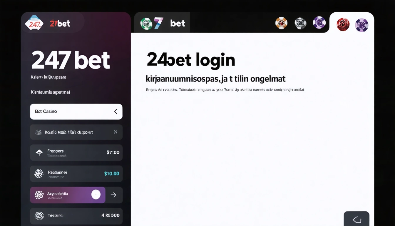 247bet login kirjautumisopas ja tilin ongelmat